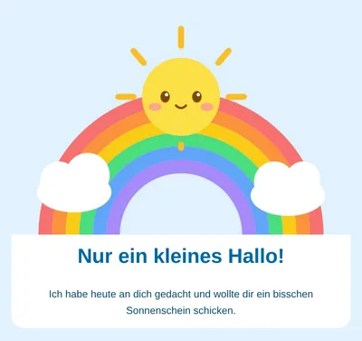 Einfach mal Hallo