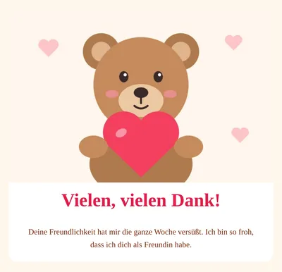 Dankeskarte