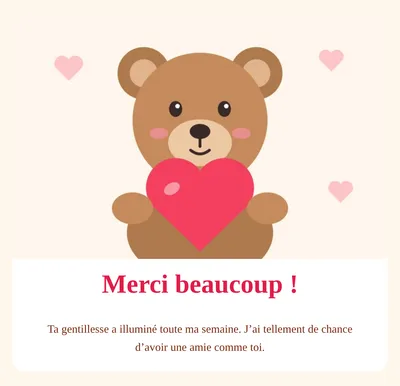 Mot de remerciement